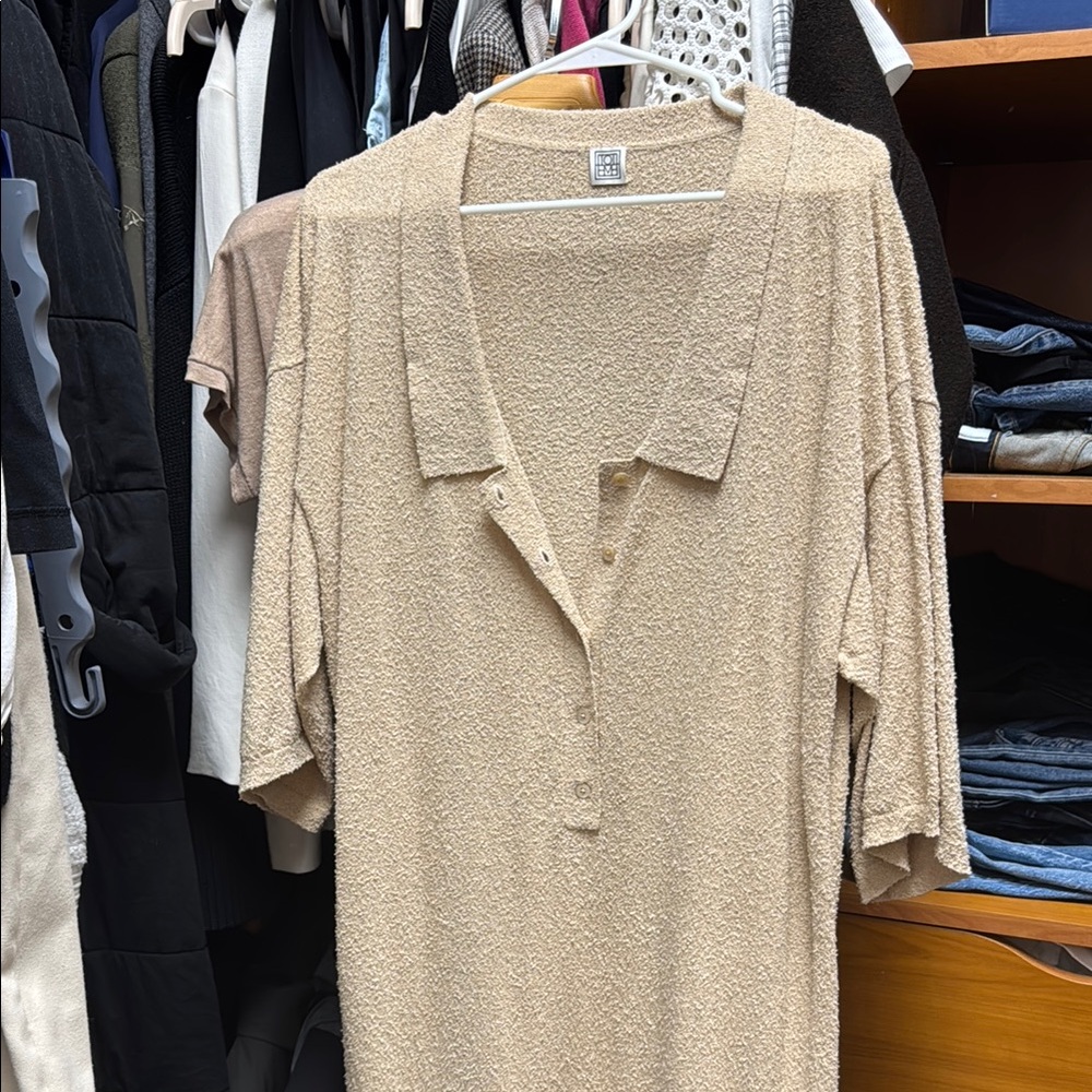 TOTEME button up maxi dress